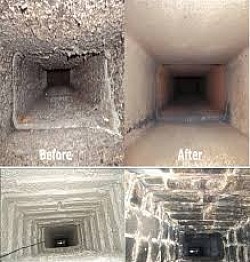 Chimney CleaninG ((BEFORE & AFTER))