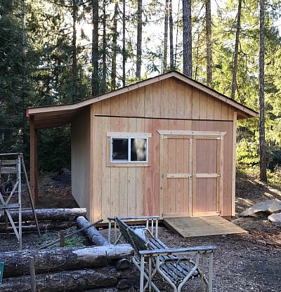 Shed installation