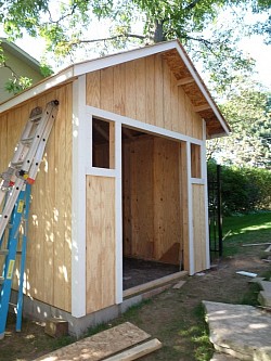 Custom Shed installation builds